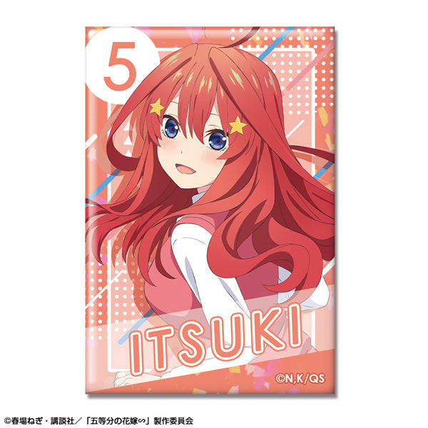 【Pre-Order】五等分の花嫁∽ ホログラム缶バッジ デザイン09(中野五月/A)（再販)《ライセンスエージェント》【※同梱不可】