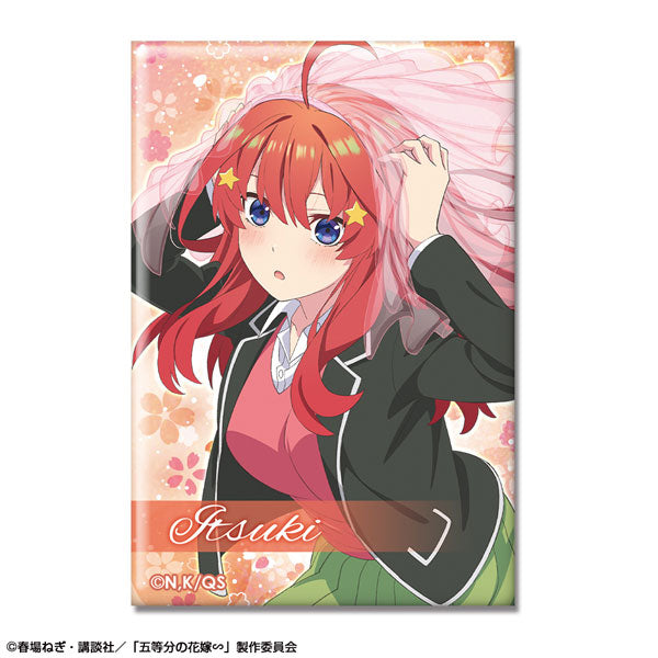 【Pre-Order】五等分の花嫁∽ ホログラム缶バッジ デザイン10(中野五月/B)（再販）《ライセンスエージェント》【※同梱不可】