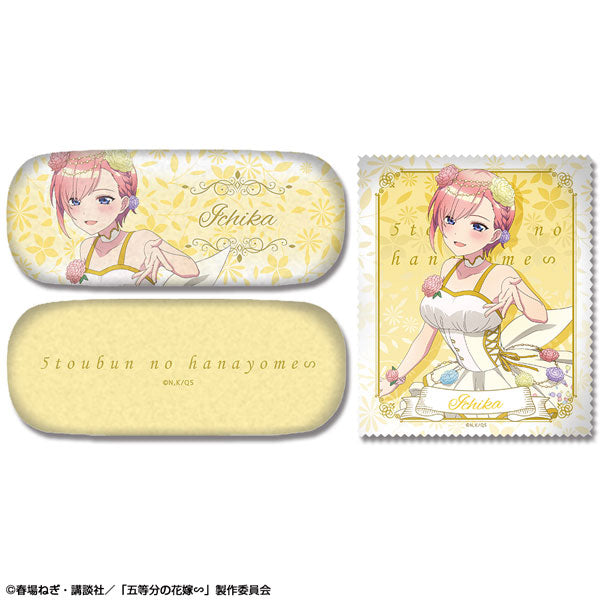 【Pre-Order】五等分の花嫁∽ メガネケースセット デザイン01(中野一花/花の妖精ver.) 描き下ろし（再販）《ライセンスエージェント》【※同梱不可】