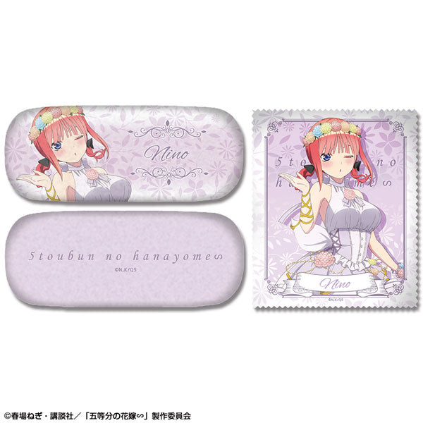 【Pre-Order】五等分の花嫁∽ メガネケースセット デザイン02(中野二乃/花の妖精ver.) 描き下ろし（再販)《ライセンスエージェント》【※同梱不可】