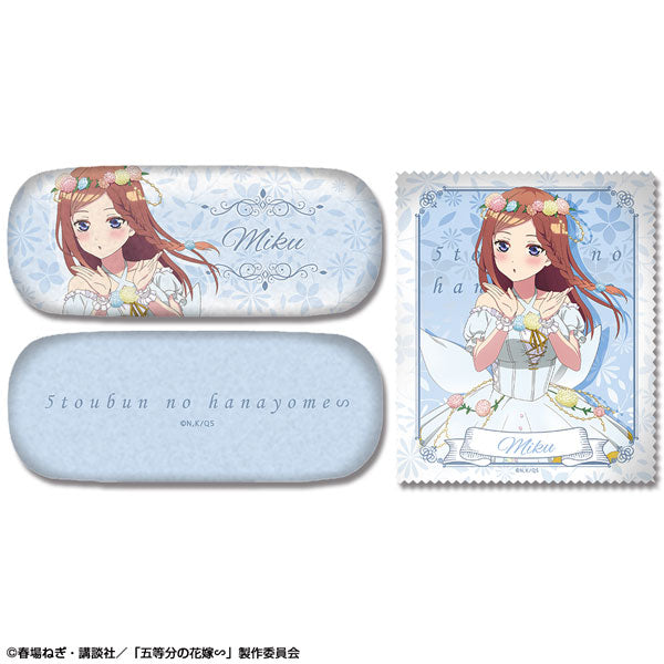 【Pre-Order】"The Quintessential Quintuplets ∽" Glasses Case Set Design 03 (Miku Nakano/Flower Fairy Ver.) Original Illustration (Resale) <License Agent> [*Cannot be bundled]