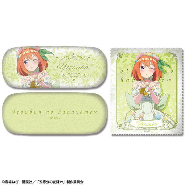 【Pre-Order】"The Quintessential Quintuplets ∽" Glasses Case Set Design 04 (Yotsuba Nakano/Flower Fairy Ver.) Original Illustration (Resale) <License Agent> [*Cannot be bundled]