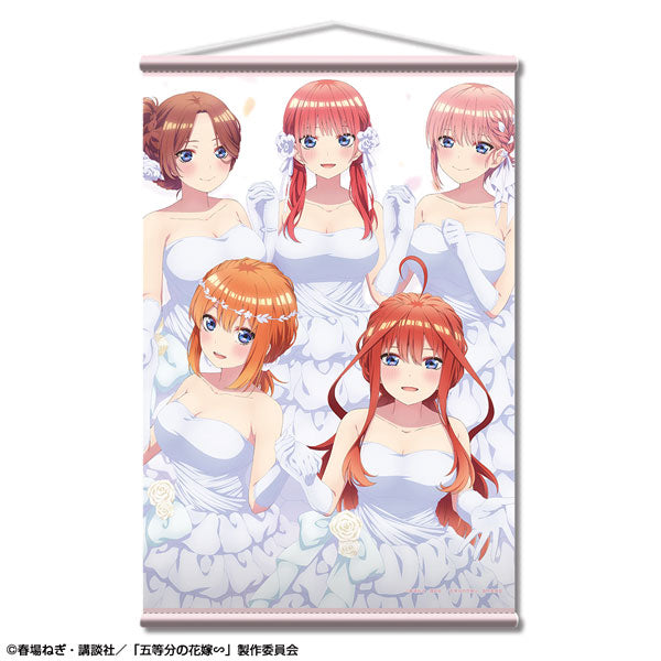 【Pre-Order】五等分の花嫁∽ B2タペストリー デザイン06(集合/花嫁)（再販）《ライセンスエージェント》【※同梱不可】