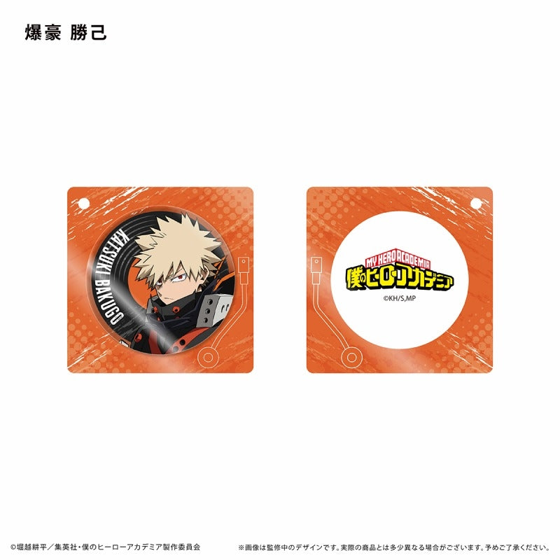 【Pre-Order】"My Hero Academia" Record Player Acrylic Keychain Katsuki Bakugo <Tapioca> [*Cannot be bundled]