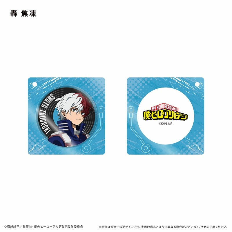 【Pre-Order】"My Hero Academia" Record Player Acrylic Keychain Shoto Todoroki <Tapioca> [*Cannot be bundled]