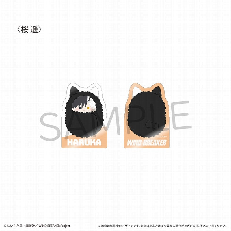 【Pre-Order】"WIND BREAKER" Acrylic Figure Memo Stand  Haruka Sakura <Tapioca> [*Cannot be bundled]