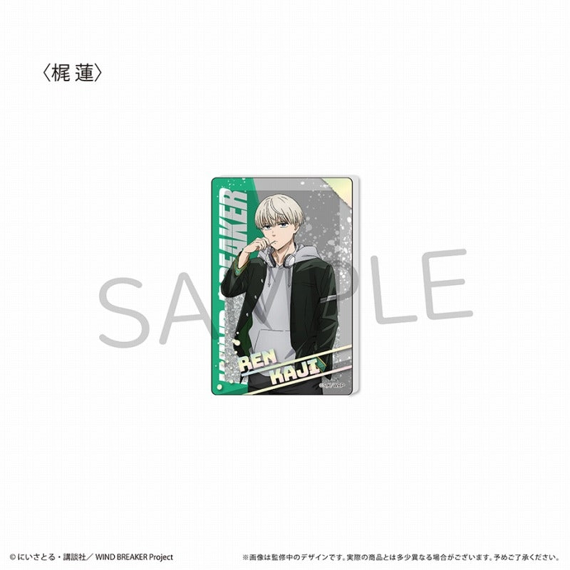 【Pre-Order】"WIND BREAKER" Glitter Acrylic Block  Ren Kaji <Tapioca> [*Cannot be bundled]