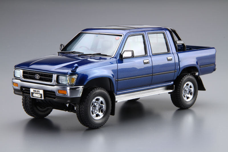 【Pre-Order】The Model Car No.20 Toyota LN107 Hilux Pickup Double Cab 4WD '94 1/24 Scale Plastic Model (Resale) <Aoshima> [*Cannot be bundled]