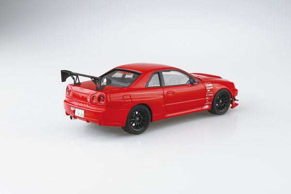 【Pre-Order】The Tuned Car No.71 MCR BNR34 Skyline GT-R '02 (Nissan) 1/24 Scale Plastic Model (Resale) <Aoshima> [*Cannot be bundled]