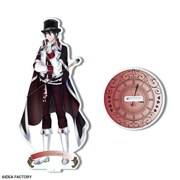 【Pre-Order】"Alice in the Country of Spades -Wonderful Black World-" Acrylic Stand Design 08 (Blood Dupre) (Resale) <License Agent> [*Cannot be bundled]