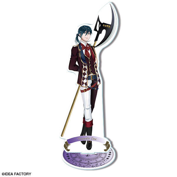 【Pre-Order】"Alice in the Country of Spades -Wonderful Black World-" Acrylic Stand Design 10 (Tweedle Dee) (Resale) <License Agent> [*Cannot be bundled]