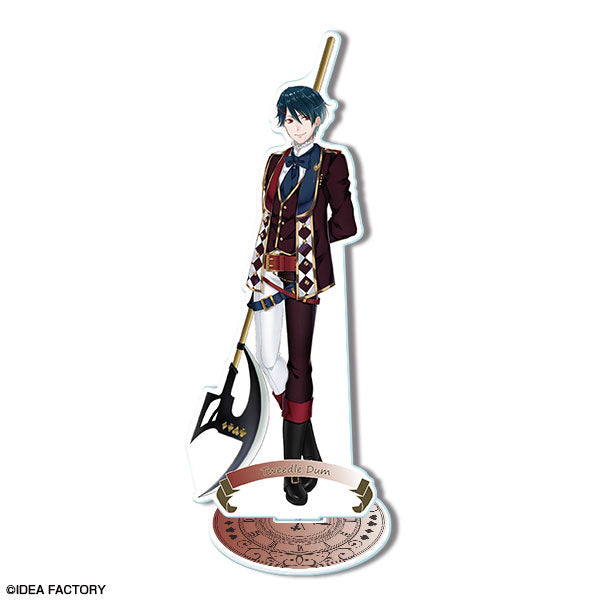 【Pre-Order】"Alice in the Country of Spades-Wonderful Black World-" Acrylic Stand Design 11 (Tweedle Dum) (Resale) <License Agent> [*Cannot be bundled]