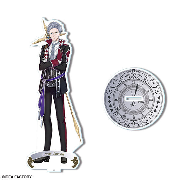 【Pre-Order】"Alice in the Country of Spades -Wonderful Black World-" Acrylic Stand Design 12 (Lewis Carroll) (Resale) <License Agent> [*Cannot be bundled]