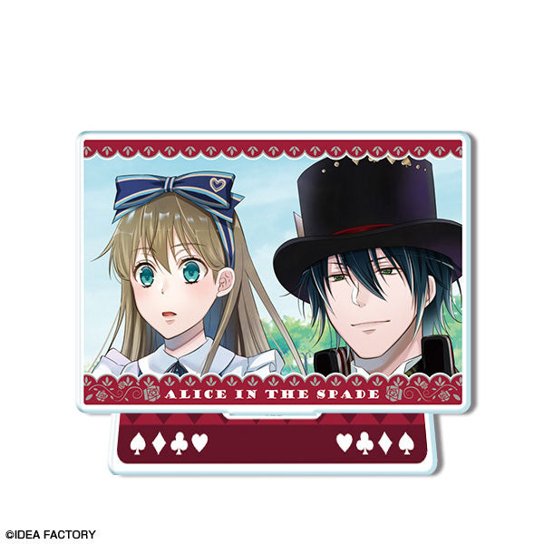 【Pre-Order】"Alice in the Country of Spades -Wonderful Black World-" Mini Acrylic Stand Design 14 (Hatter Family/B) (Resale) <License Agent> [*Cannot be bundled]