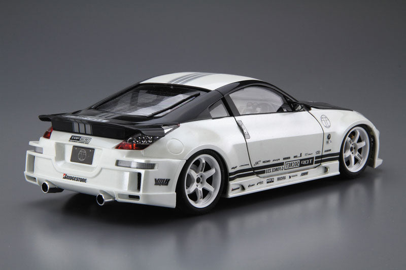 【Pre-Order】TUNED CAR No.33 1/24 TOPSECRET Z33FAIRLADY Z '05 (NISSAN) Plastic Model <Aoshima> [*Cannot be bundled]