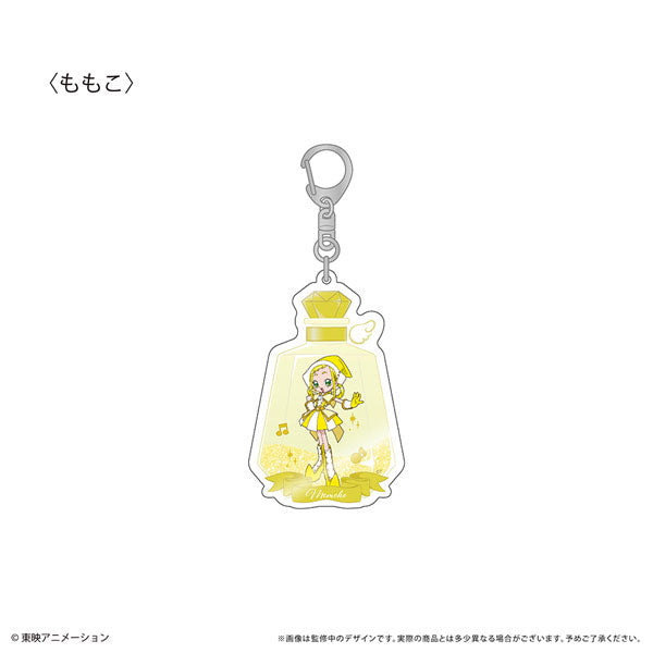 【Pre-Order】"Ojamajo Doremi Dokkaan!" Glitter Acrylic Keychain  Momoko <Tapioca> [*Cannot be bundled]