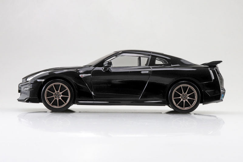 【Pre-Order】楽プラ スナップキット No.03-MB ニッサン R35 NISSAN GT-R 2024(メテオフレークブラックパール) プラモデル《アオシマ》【※同梱不可】