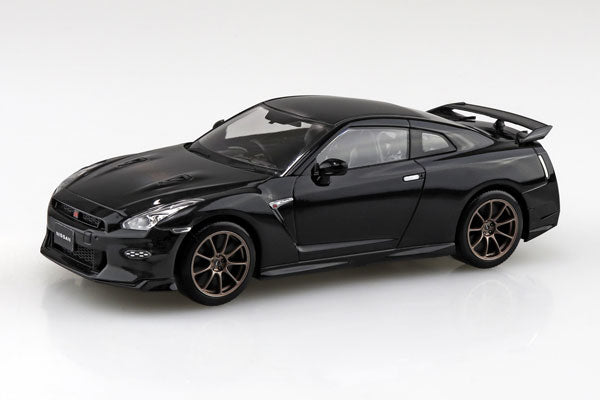 【预售】Raku-Pla 　snap Kit　No.03-MB 日产  R35 NISSAN GT-R 2024(流星片黑珍珠色)　塑料模型 《AOSHIMA》【※同梱不可】