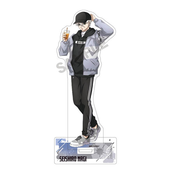 【Pre-Order】"Blue Lock" Acrylic Stand  Seishiro Nagi Hoodie (Resale) <Crux> [*Cannot be bundled]