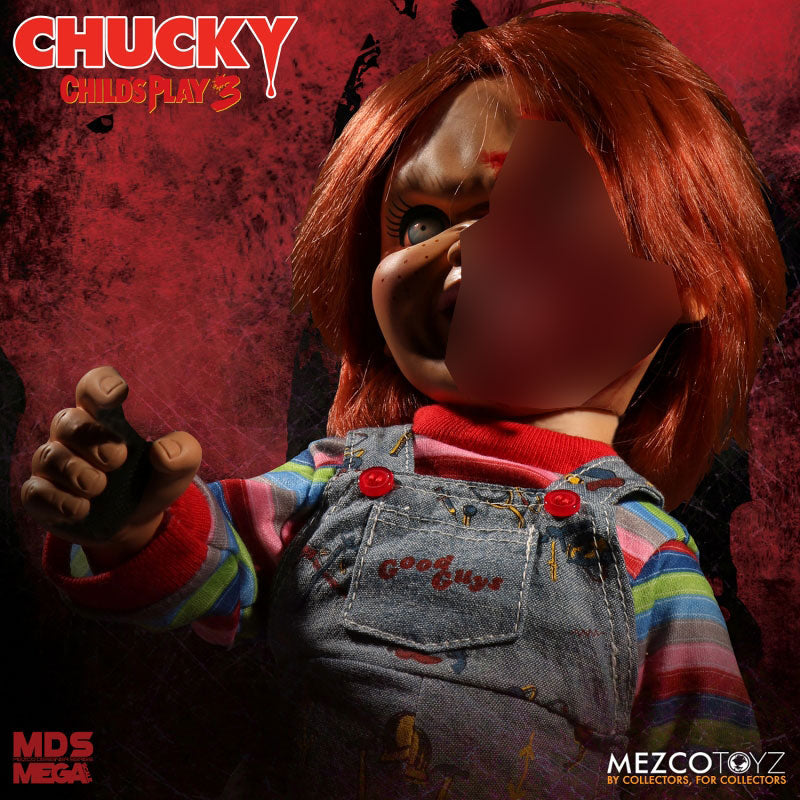 【Pre-Order】Designer Series  MDS Mega Scale  Child's Play 3: Talking Pizza Face Chucky <Mezco Toyz> [*Cannot be bundled]