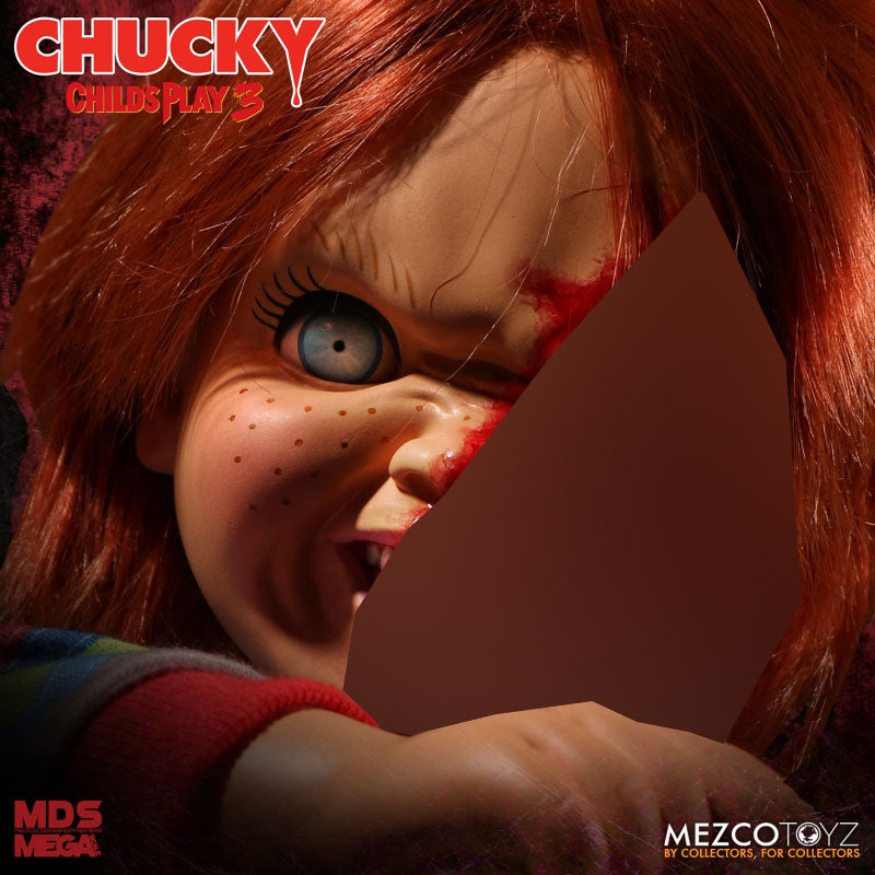 【Pre-Order】Designer Series  MDS Mega Scale  Child's Play 3: Talking Pizza Face Chucky <Mezco Toyz> [*Cannot be bundled]