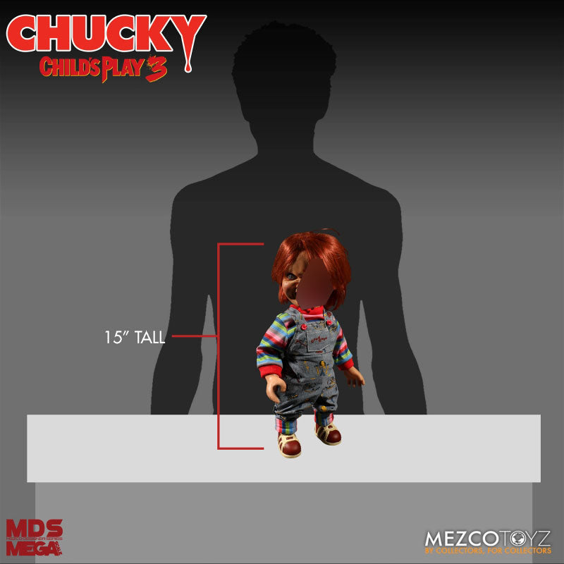 【Pre-Order】Designer Series  MDS Mega Scale  Child's Play 3: Talking Pizza Face Chucky <Mezco Toyz> [*Cannot be bundled]