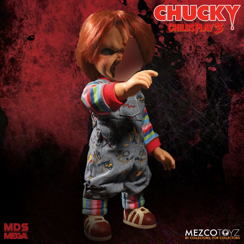 【Pre-Order】Designer Series  MDS Mega Scale  Child's Play 3: Talking Pizza Face Chucky <Mezco Toyz> [*Cannot be bundled]