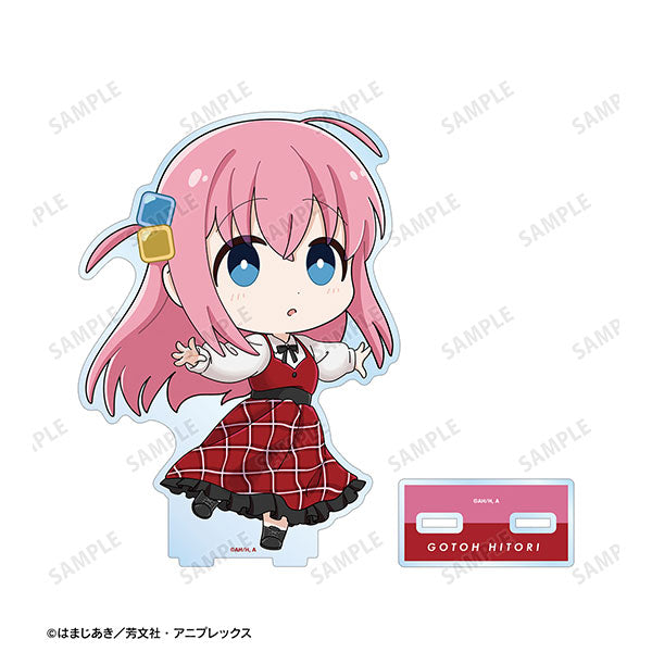 【Pre-Order】Anime "Bocchi the Rock!" Hitori Gotoh A  Chibi Chara Red Dress Ver. BIG Acrylic Stand <Almabianca> [*Cannot be bundled]