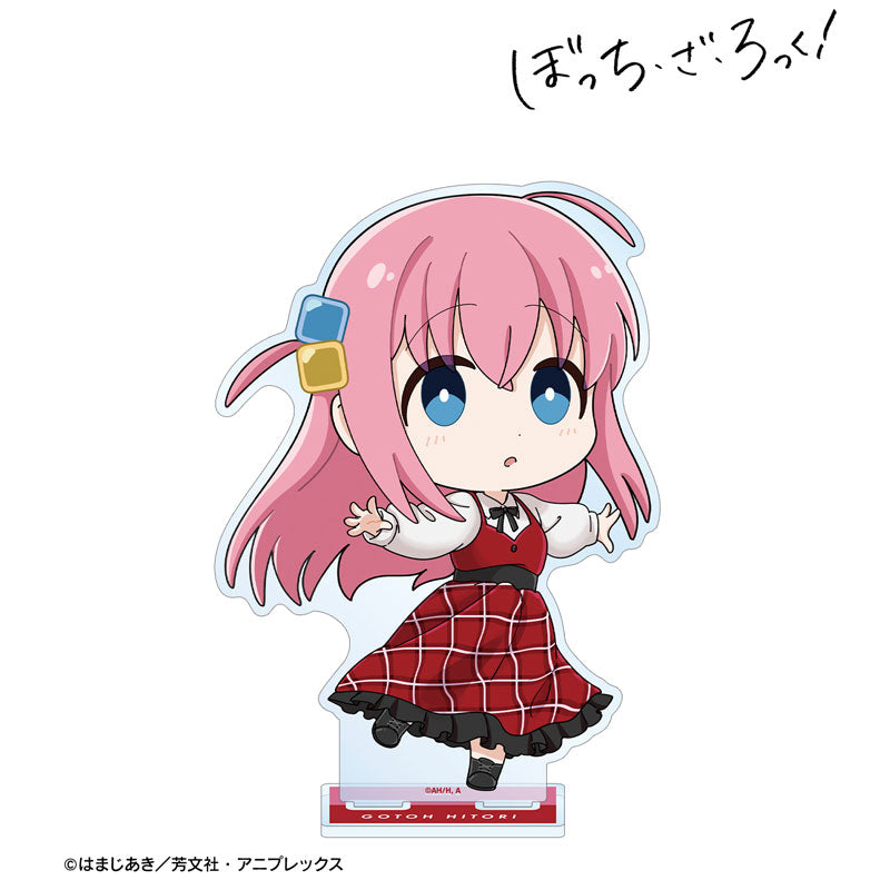 【Pre-Order】Anime "Bocchi the Rock!" Hitori Gotoh A  Chibi Chara Red Dress Ver. BIG Acrylic Stand <Almabianca> [*Cannot be bundled]