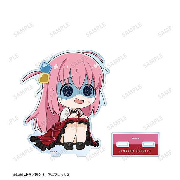 【Pre-Order】Anime "Bocchi the Rock!" Hitori Gotoh B  Chibi Chara Red Dress Ver. BIG Acrylic Stand <Almabianca> [*Cannot be bundled]