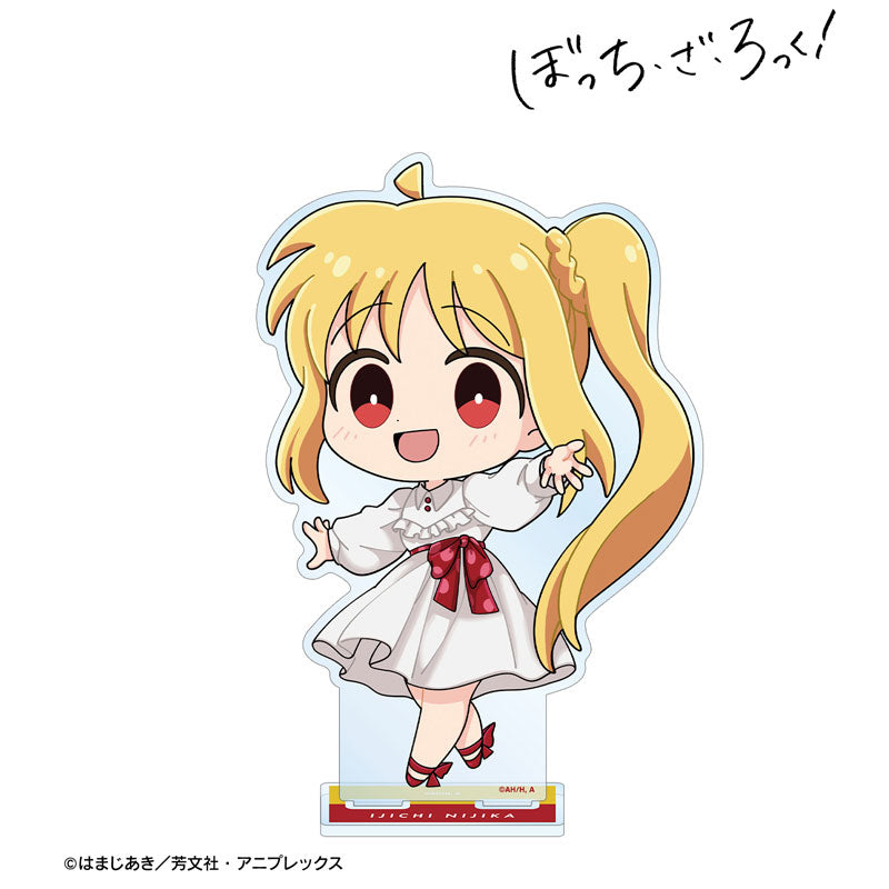 【Pre-Order】Anime "Bocchi the Rock!" Nijika Ijichi  Chibi Chara Red Dress Ver. BIG Acrylic Stand <Almabianca> [*Cannot be bundled]