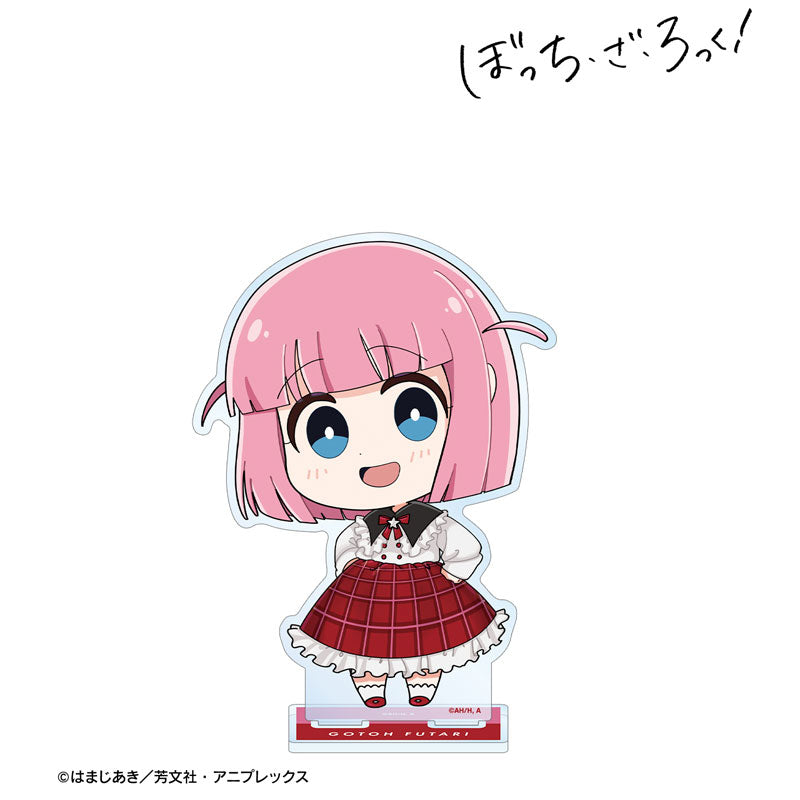 【Pre-Order】Anime "Bocchi the Rock!" Futari Gotoh  Chibi Chara Red Dress Ver. BIG Acrylic Stand <Almabianca> [*Cannot be bundled]