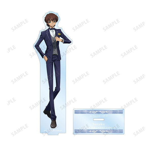 【Pre-Order】"Code Geass: Lelouch of the Rebellion" Original Illustration Suzaku BIG Acrylic Stand [Lelouch Birthday 2022 Ver.] (Resale) <Almabianca> [*Cannot be bundled]