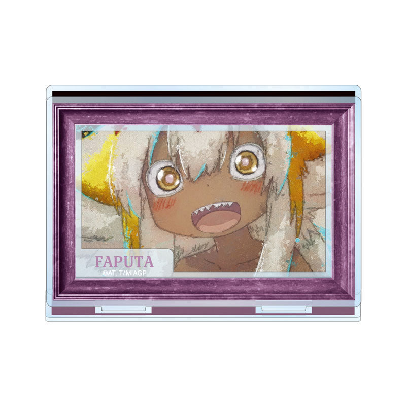 【Pre-Order】"Made in Abyss: The Golden City of the Scorching Sun" Faputa  grunge CANVAS BIG Acrylic Stand with Parts <Almabianca> [*Cannot be bundled]