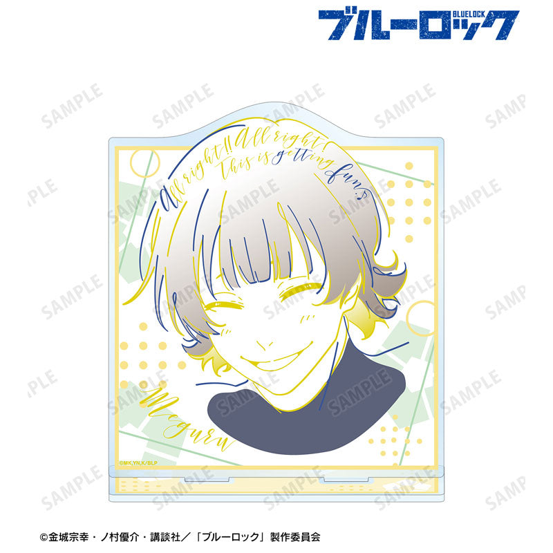 【Pre-Order】TV anime "BLUE LOCK " Meguru Bachira  lette-graph BIG Acrylic Stand <Almabianca> [*Cannot be bundled]