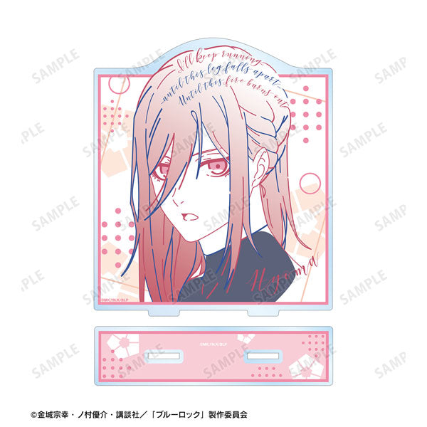 【Pre-Order】TV anime "BLUE LOCK " Hyoma Chigiri  lette-graph BIG Acrylic Stand <Almabianca> [*Cannot be bundled]