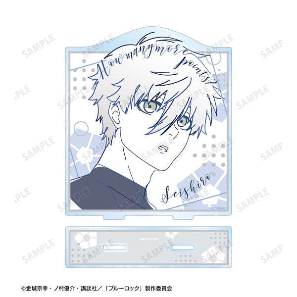 【Pre-Order】TV anime "BLUE LOCK " Seishiro Nagi  lette-graph BIG Acrylic Stand <Almabianca> [*Cannot be bundled]