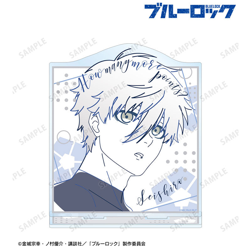 【Pre-Order】TV anime "BLUE LOCK " Seishiro Nagi  lette-graph BIG Acrylic Stand <Almabianca> [*Cannot be bundled]