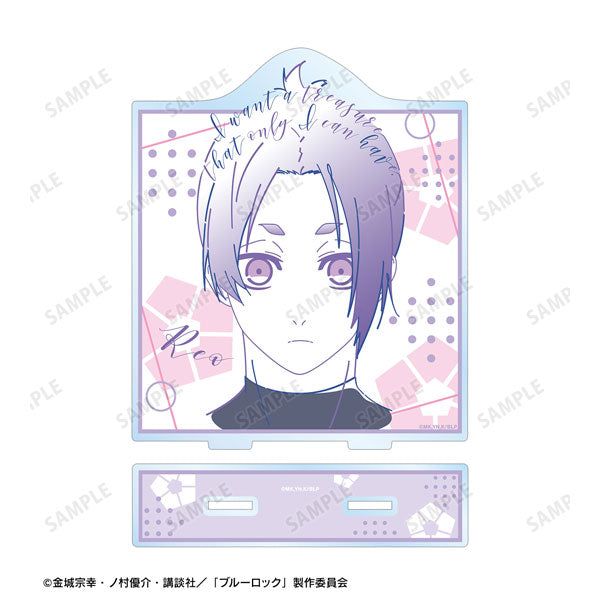 【Pre-Order】TV anime "BLUE LOCK " Reo Mikage  lette-graph BIG Acrylic Stand <Almabianca> [*Cannot be bundled]