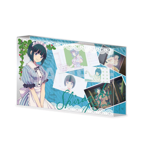 【Pre-Order】"The Café Terrace and Its Goddesses" Crystal Art Board 04: Shiragiku Ono (Resale) <CS.FRONT> [*Cannot be bundled]