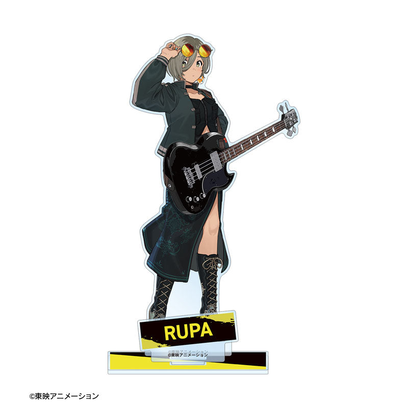 【Pre-Order】"Girls Band Cry" Rupa  BIG Acrylic Stand with Parts Ver.A <Almabianca> [*Cannot be bundled]