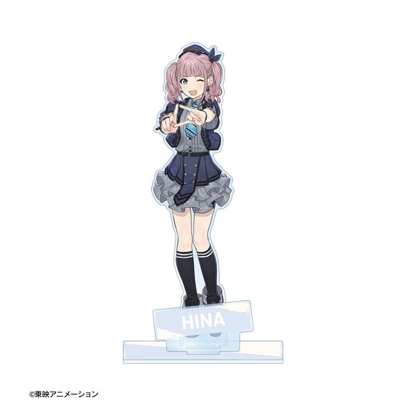 【Pre-Order】"Girls Band Cry" Hina  BIG Acrylic Stand with Parts Ver.B <Almabianca> [*Cannot be bundled]