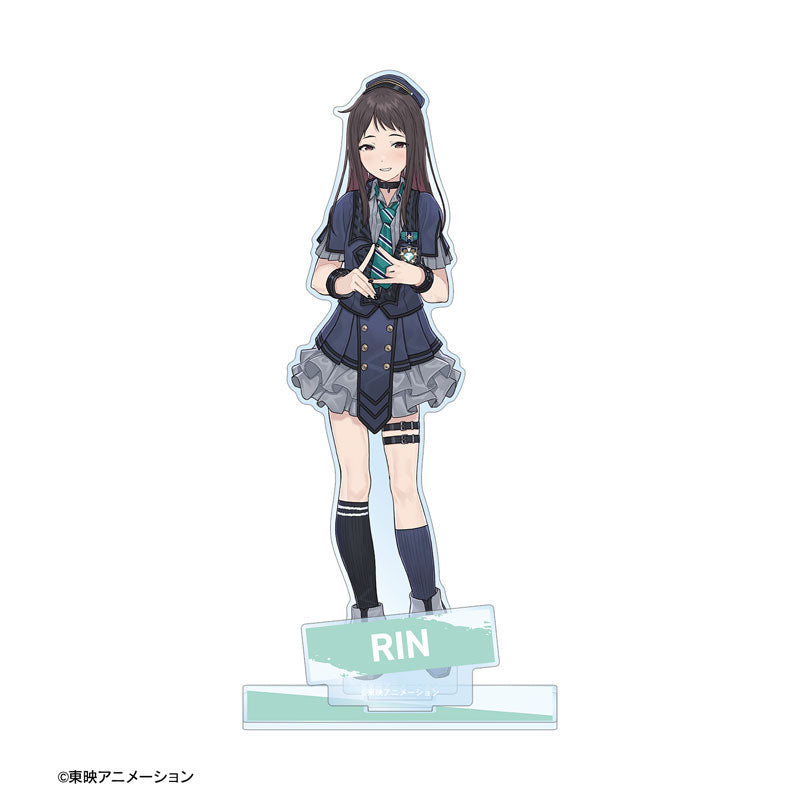 【Pre-Order】"Girls Band Cry" Rin  BIG Acrylic Stand with Parts Ver.B <Almabianca> [*Cannot be bundled]