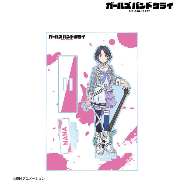 【Pre-Order】"Girls Band Cry" Nana  BIG Acrylic Stand with Parts Ver.A <Almabianca> [*Cannot be bundled]