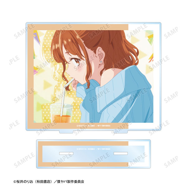 【Pre-Order】TV anime "The Dangers in My Heart" Moeko Sekine  Scene Photo BIG Acrylic Stand <Almabianca> [*Cannot be bundled]