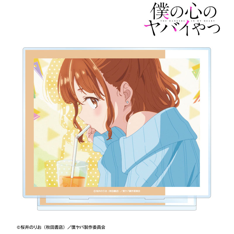 【Pre-Order】TV anime "The Dangers in My Heart" Moeko Sekine  Scene Photo BIG Acrylic Stand <Almabianca> [*Cannot be bundled]