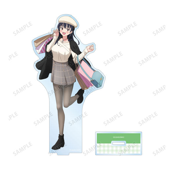 【Pre-Order】TV anime "The Dangers in My Heart" Original Illustration Anna Yamada  Holiday Date Ver. BIG Acrylic Stand (Resale) <Almabianca> [*Cannot be bundled]