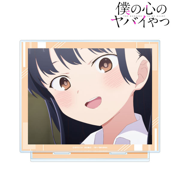 【Pre-Order】TV anime "The Dangers in My Heart" Anna Yamada/C  Scene Photo BIG Acrylic Stand (Resale) <Almabianca> [*Cannot be bundled]