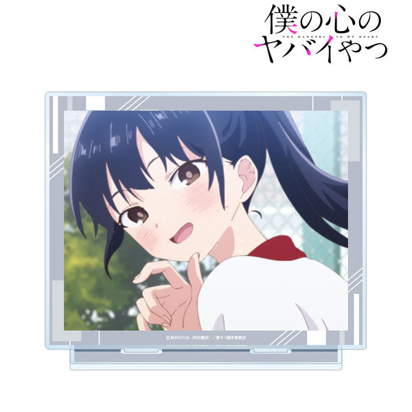 【Pre-Order】TV anime "The Dangers in My Heart" Anna Yamada/D  Scene Photo BIG Acrylic Stand (Resale) <Almabianca> [*Cannot be bundled]