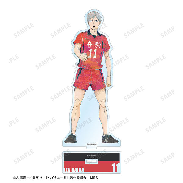 【Pre-Order】"Haikyu!!" Lev Haiba  Ani-Art 6th Edition BIG Acrylic Stand (Resale) <Almabianca> [*Cannot be bundled]